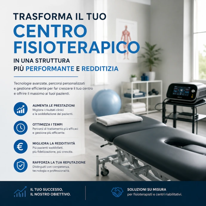 Trasforma il tuo centro fisioterapico