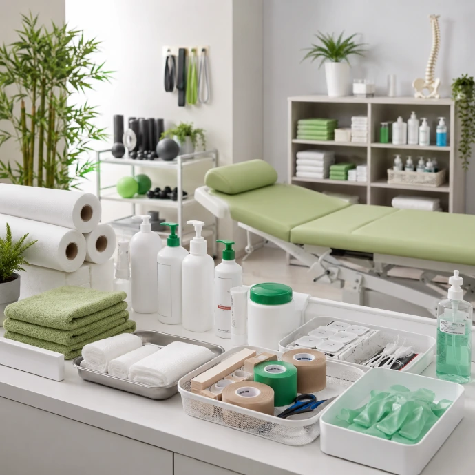 Consumabili, accessori e materiali per fisioterapia e medicina