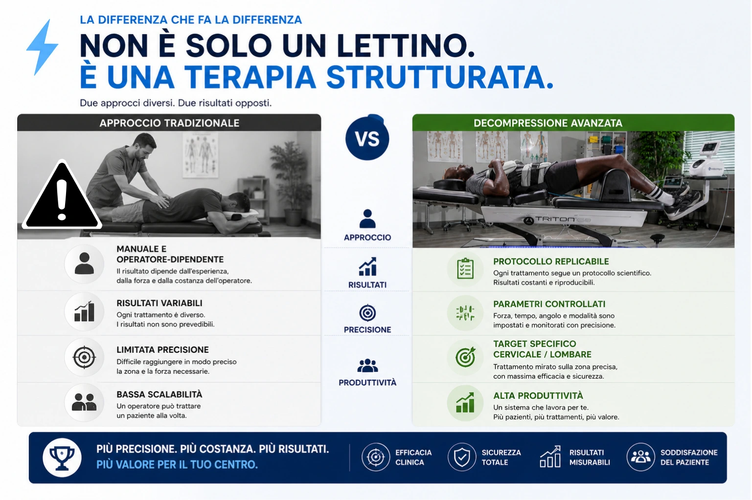 Trazione e Decompressione Vertebrale